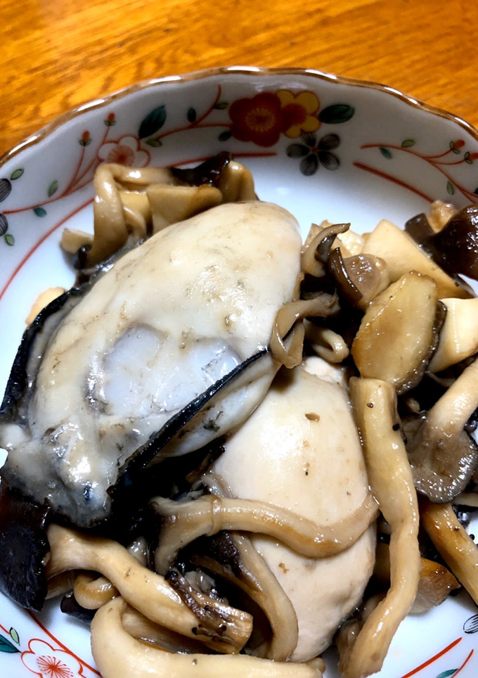牡蠣ときのこのソテー-レシピのメイン写真