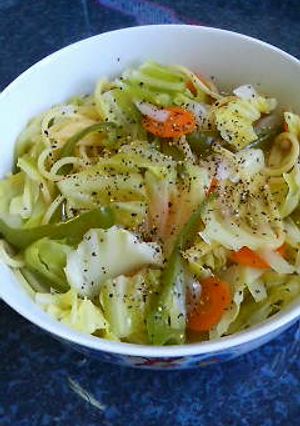 鍋一つで★野菜たっぷり★スープパスタ-レシピのメイン写真