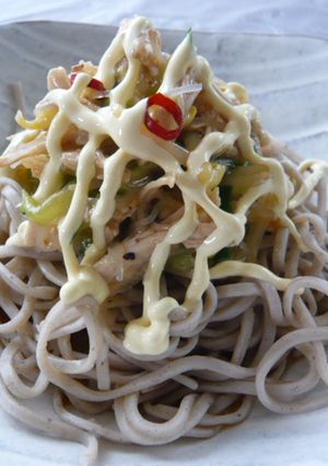 つるん☆ 中華サラダそば-レシピのメイン写真