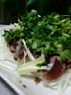 我が家の『かつおのたたき』-レシピのメイン写真