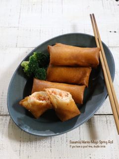 ささみの明太マヨ春巻き-レシピのメイン写真