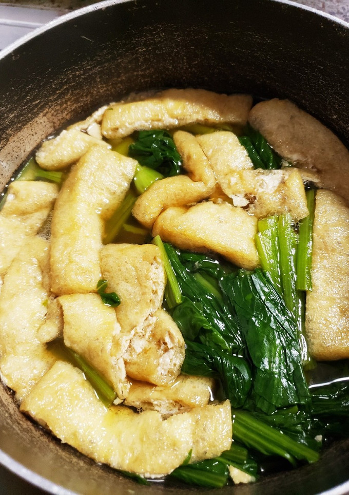 ほうれん草と油揚げの煮浸し-レシピのメイン写真