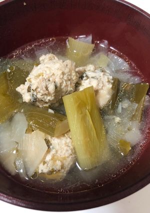 鶏団子スープ-レシピのメイン写真
