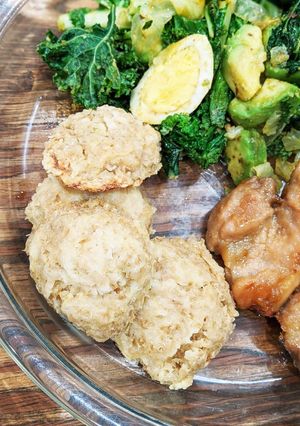 オートミールとカリフラワーのもちもちパン-レシピのメイン写真