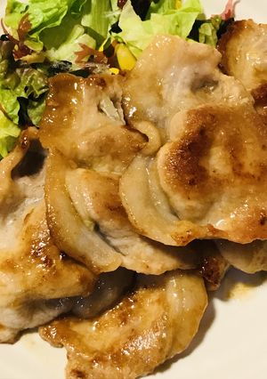 豚ロース肉の生姜焼き-レシピのメイン写真