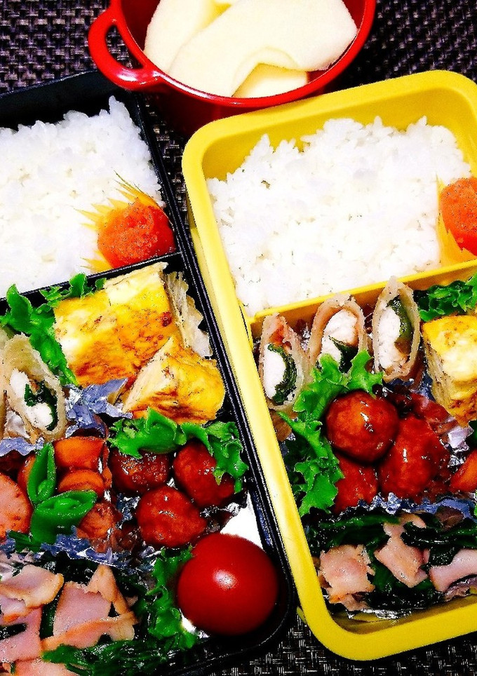 息子と娘のお弁当　'19.11.26-レシピのメイン写真