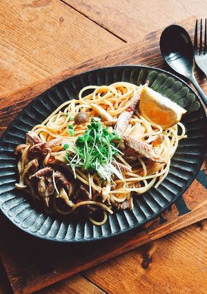 サンマの和風パスタ❤️柚子風味-レシピのメイン写真