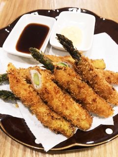 アスパラの肉巻きフライ-レシピのメイン写真