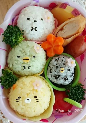 キャラ弁☆映画すみっコぐらし ひよこ？-レシピのメイン写真
