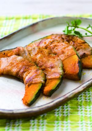 カボチャの肉巻きカレー風味-レシピのメイン写真