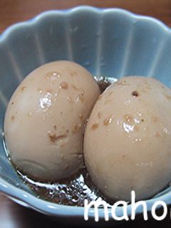 さっぱり煮の煮汁でღトロトロ味玉ღ-レシピのメイン写真