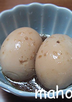 さっぱり煮の煮汁でღトロトロ味玉ღ-レシピのメイン写真