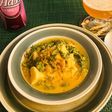 蕁麻と里芋のクリームシチュー