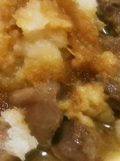 ずり(砂肝)のみぞれポン酢あえ-レシピのメイン写真