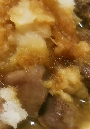 ずり(砂肝)のみぞれポン酢あえ-レシピのメイン写真