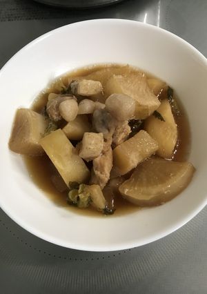 みゆきちゃんの大根と豚肉の煮物-レシピのメイン写真