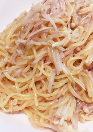 市販のたらこ焼きそば〜洋風アレンジ〜-レシピのメイン写真