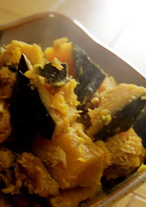 かぼちゃとシーチキンの煮物♪白だし風味☆-レシピのメイン写真