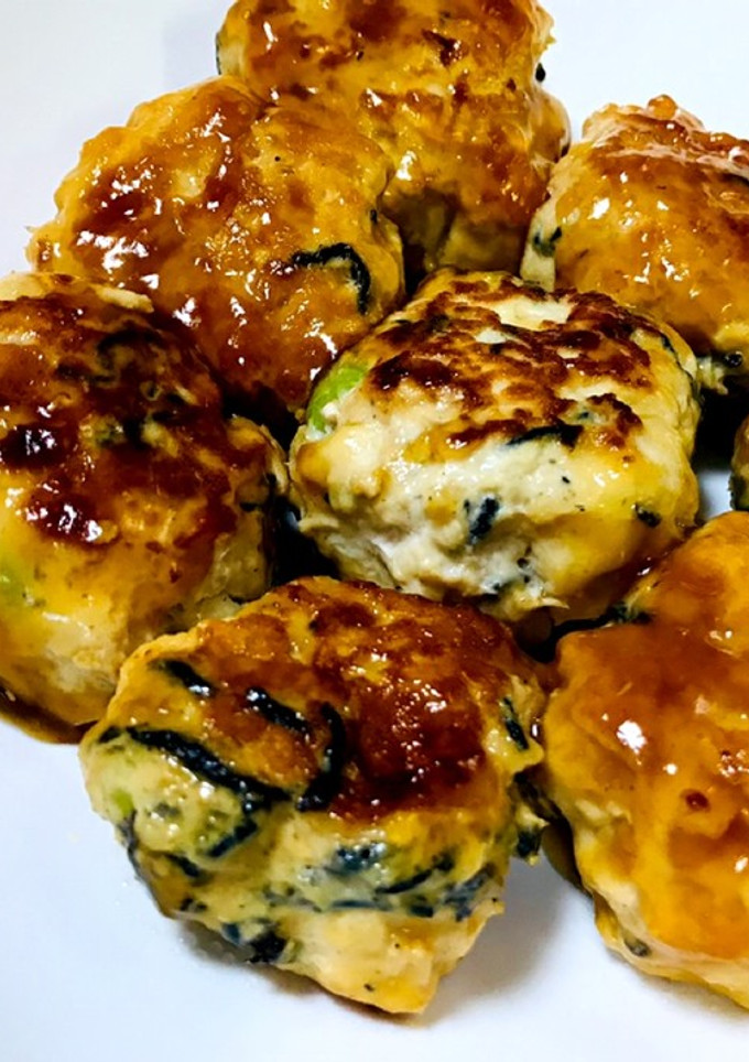 枝豆とひじきの鶏団子-レシピのメイン写真
