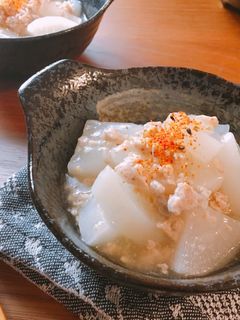 白だしで染み旨♡大根と鶏そぼろのとろみ煮-レシピのメイン写真