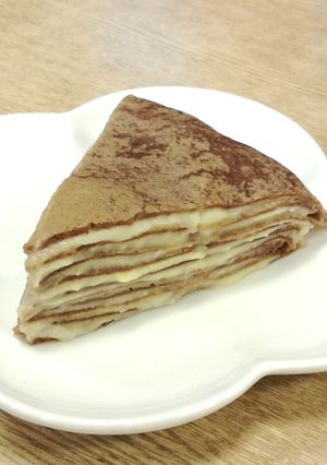 ココアミルクレープ-レシピのメイン写真