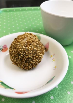 長芋De胡麻団子-レシピのメイン写真