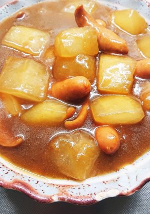 冬瓜のカレーコンソメ煮-レシピのメイン写真