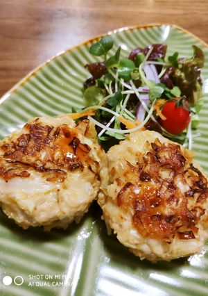 キャベツのつくねバーグ-レシピのメイン写真