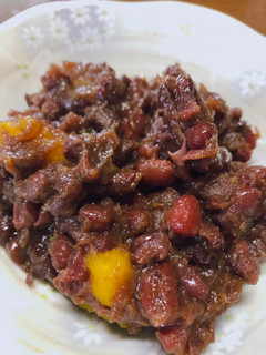 小豆とかぼちゃの煮物-レシピのメイン写真