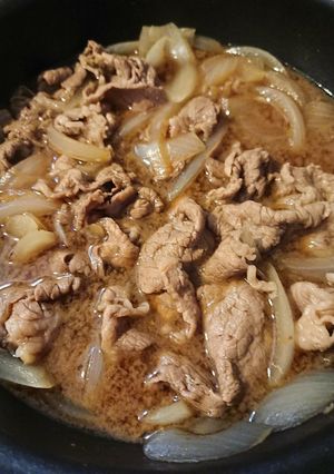 つゆだくの牛丼-レシピのメイン写真
