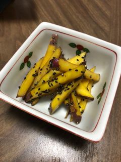さつま芋の簡単きんぴら-レシピのメイン写真