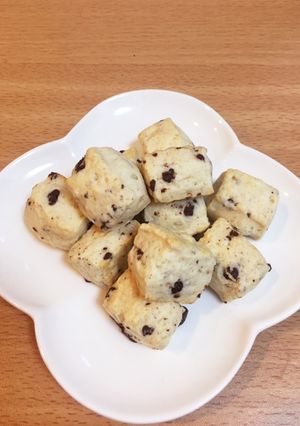 チョコチップスコーン-レシピのメイン写真