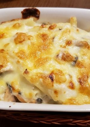 鮭とマカロニのグラタン-レシピのメイン写真