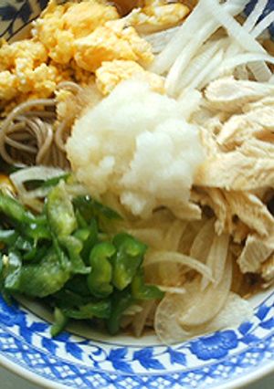 トッピング色々♪冷やしサラダそば-レシピのメイン写真