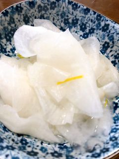 ゆず風味酢漬け大根-レシピのメイン写真