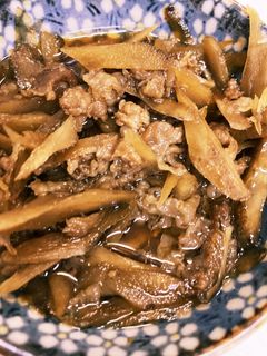 簡単☆牛肉とごぼうのしぐれ煮-レシピのメイン写真