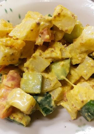 コロコロ野菜のマヨマスタードサラダ-レシピのメイン写真
