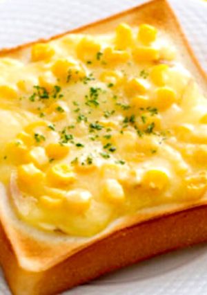 やみつき！食パンコーン焼き！-レシピのメイン写真