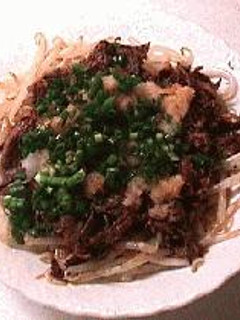 スタミナありそうだけどさっぱり風味の焼きしゃぶ☆-レシピのメイン写真