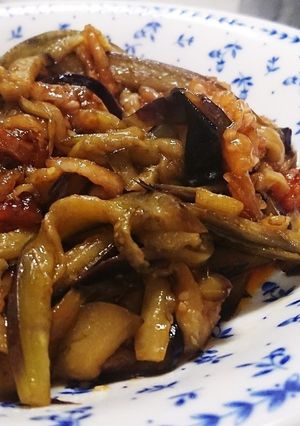 豚肉と茄子の唐辛子炒め(唐辛子抜きも可)-レシピのメイン写真