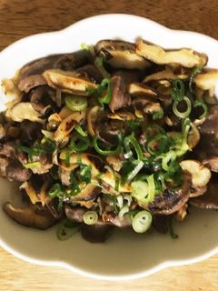 塩麹と砂肝のキノコ炒め-レシピのメイン写真