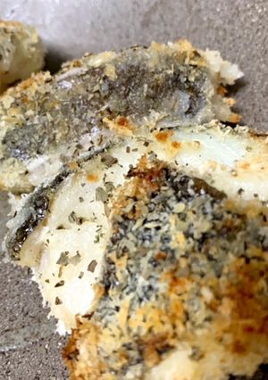 トースターで!タラのバジルパン粉焼き*-レシピのメイン写真