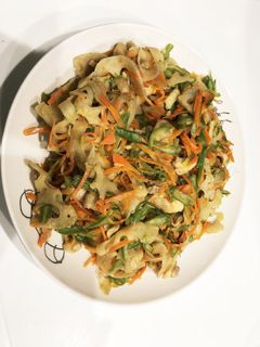 インゲン とレンコンのきんぴら-レシピのメイン写真