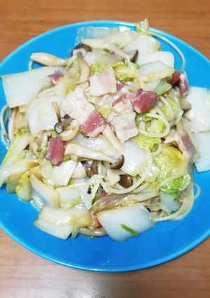 白菜とチーズdeパスタ-レシピのメイン写真