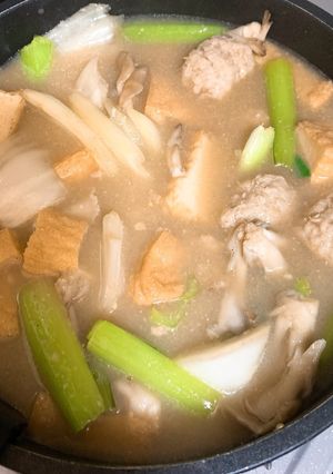 舞茸と厚揚げスープ-レシピのメイン写真