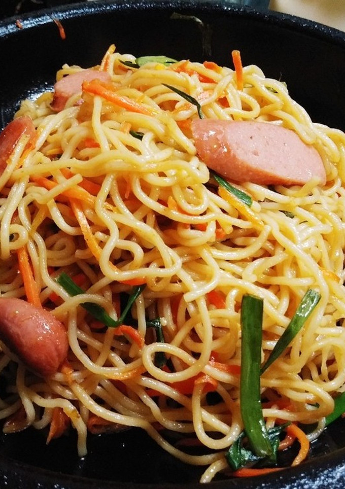 味噌マヨネーズの焼きそば(簡単)-レシピのメイン写真