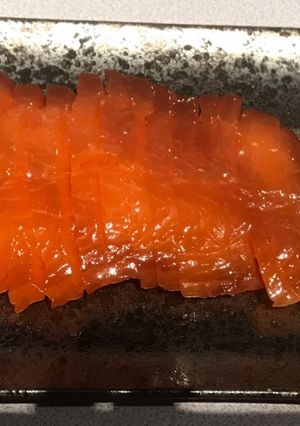 サーモンの醤油漬け-レシピのメイン写真
