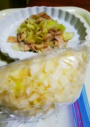 キャベツ…って冷凍保存できるんですね-レシピのメイン写真