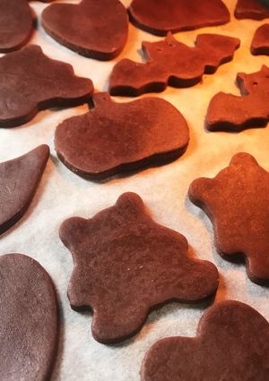 グルテンフリー　ココア米粉クッキー-レシピのメイン写真