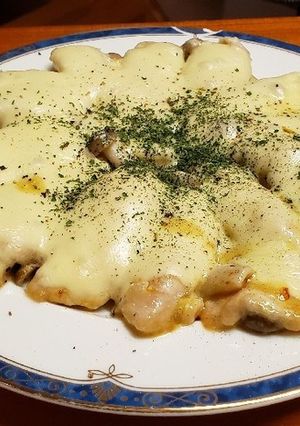 鶏胸肉とキノコのチーズ蒸し焼き☆-レシピのメイン写真